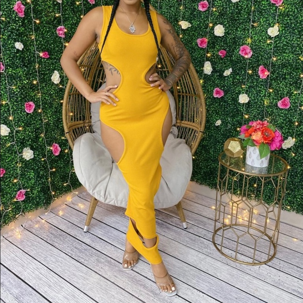 Peek-A-Boo Dress